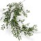 Wisteria Garland Hanging Flowers, 5.9 FT Full White Silk Artificial Wisteria Fake Wedding Arch Decorations Ceremony Backdrop for Wedding Home Party Indoor Outdoor Decor